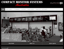 Tablet Screenshot of compactmonitor.com.au